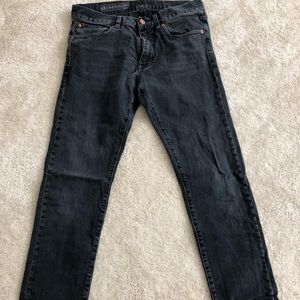 Black/Gray Armani Exchange Jean
